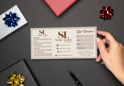 Custom Gift Certificate