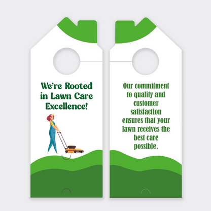 Lawn Care Door Hangers