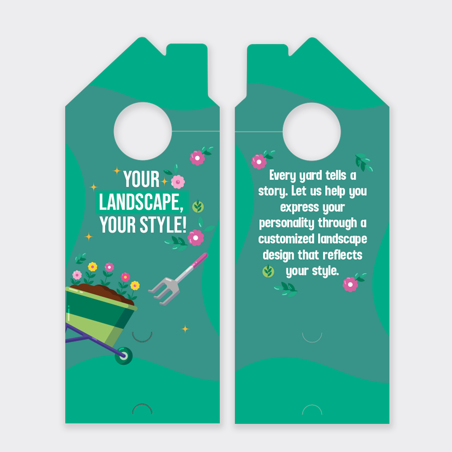 Landscape Services Door Hangers