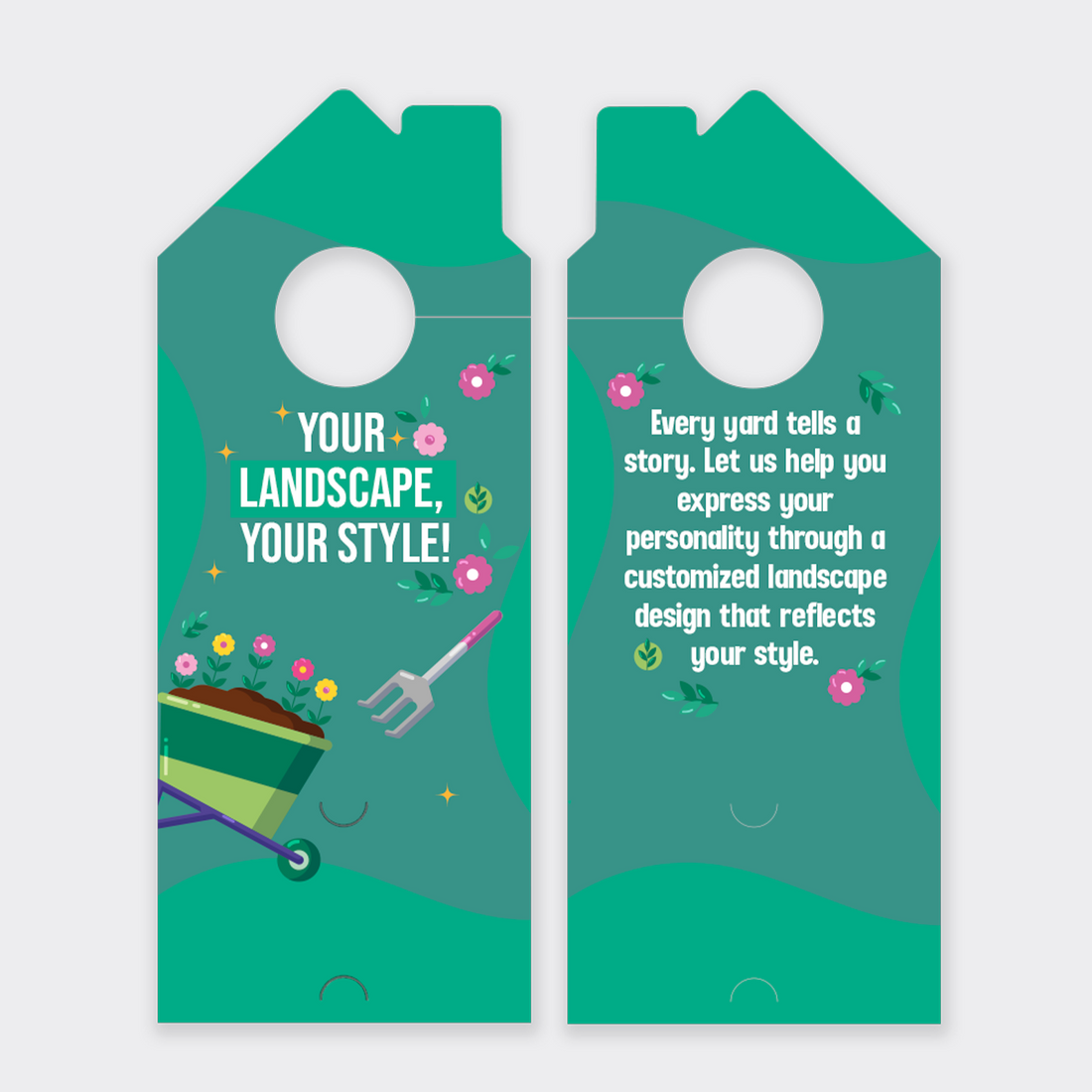 Landscape Services Door Hangers
