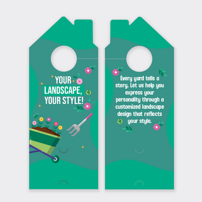 Landscape Services Door Hangers