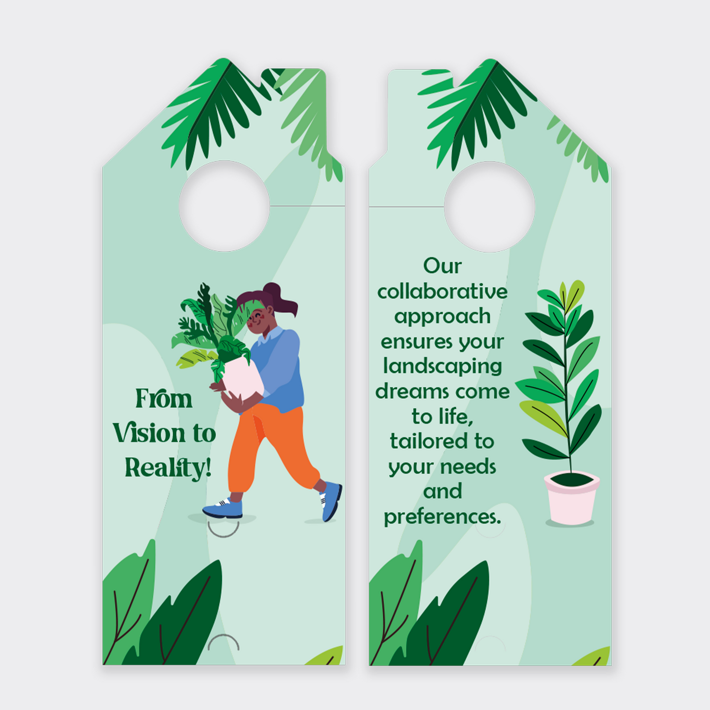 Landscape Services Door Hangers
