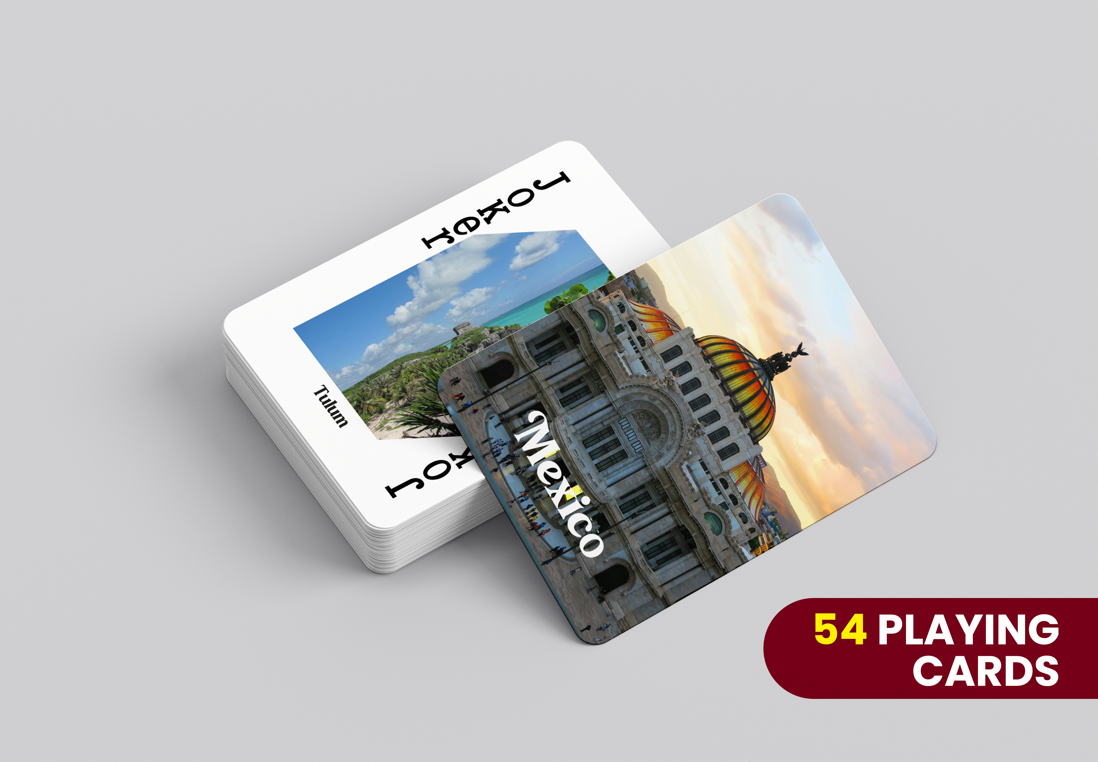 RUSH Magical Towns of Mexico Playing Cards