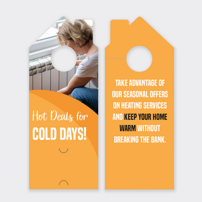 Heating Service Door Hangers