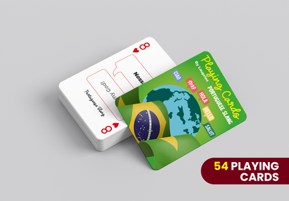 RUSH Portuguese Slang Generic Playing Cards