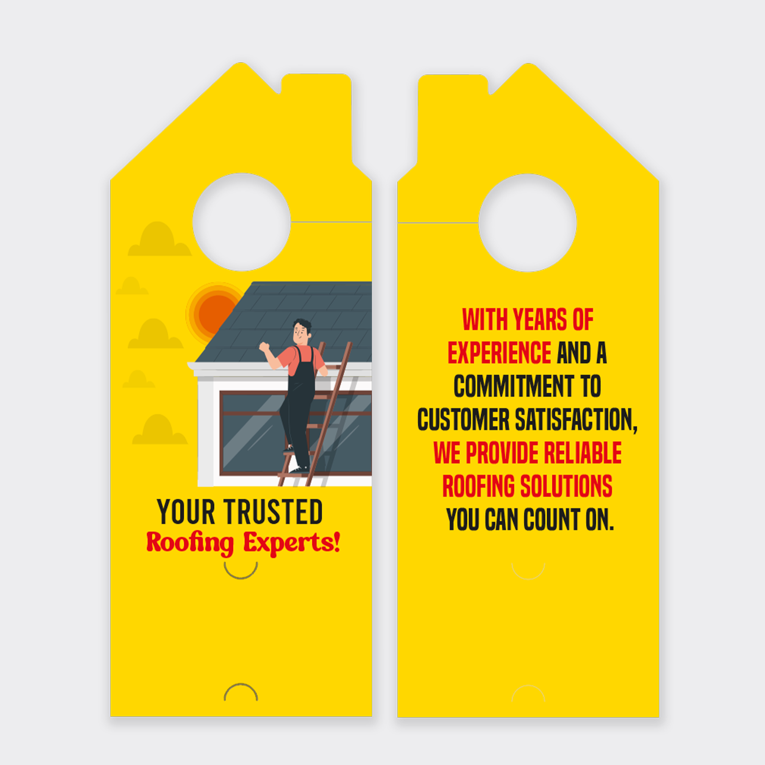 Roofing Services Door Hangers