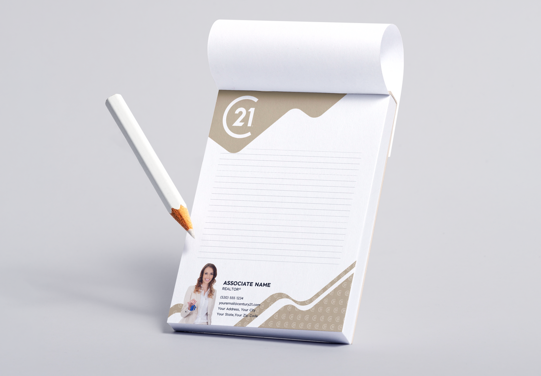 Century 21 Custom Realtor Notepad