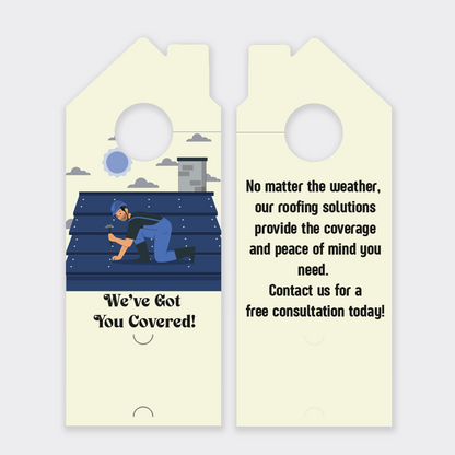 Roofing Services Door Hangers