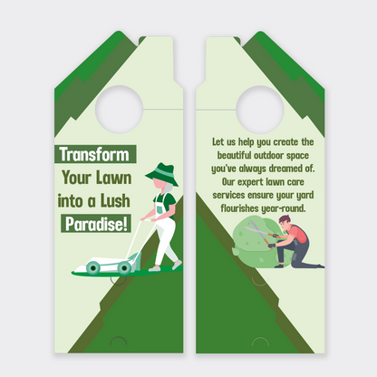 Lawn Care Door Hangers