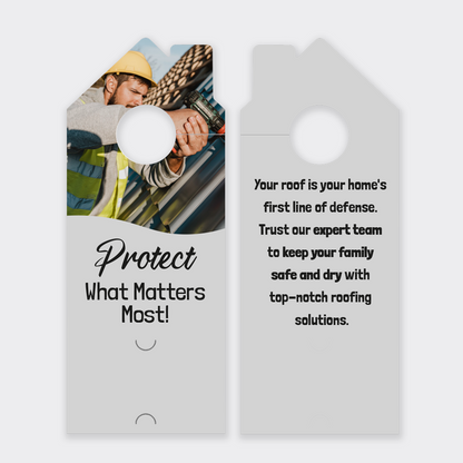 Roofing Services Door Hangers