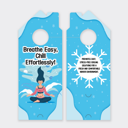 Air Conditioning Door Hangers