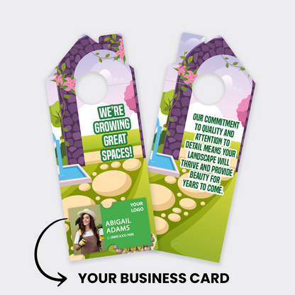 Landscape Services Door Hangers