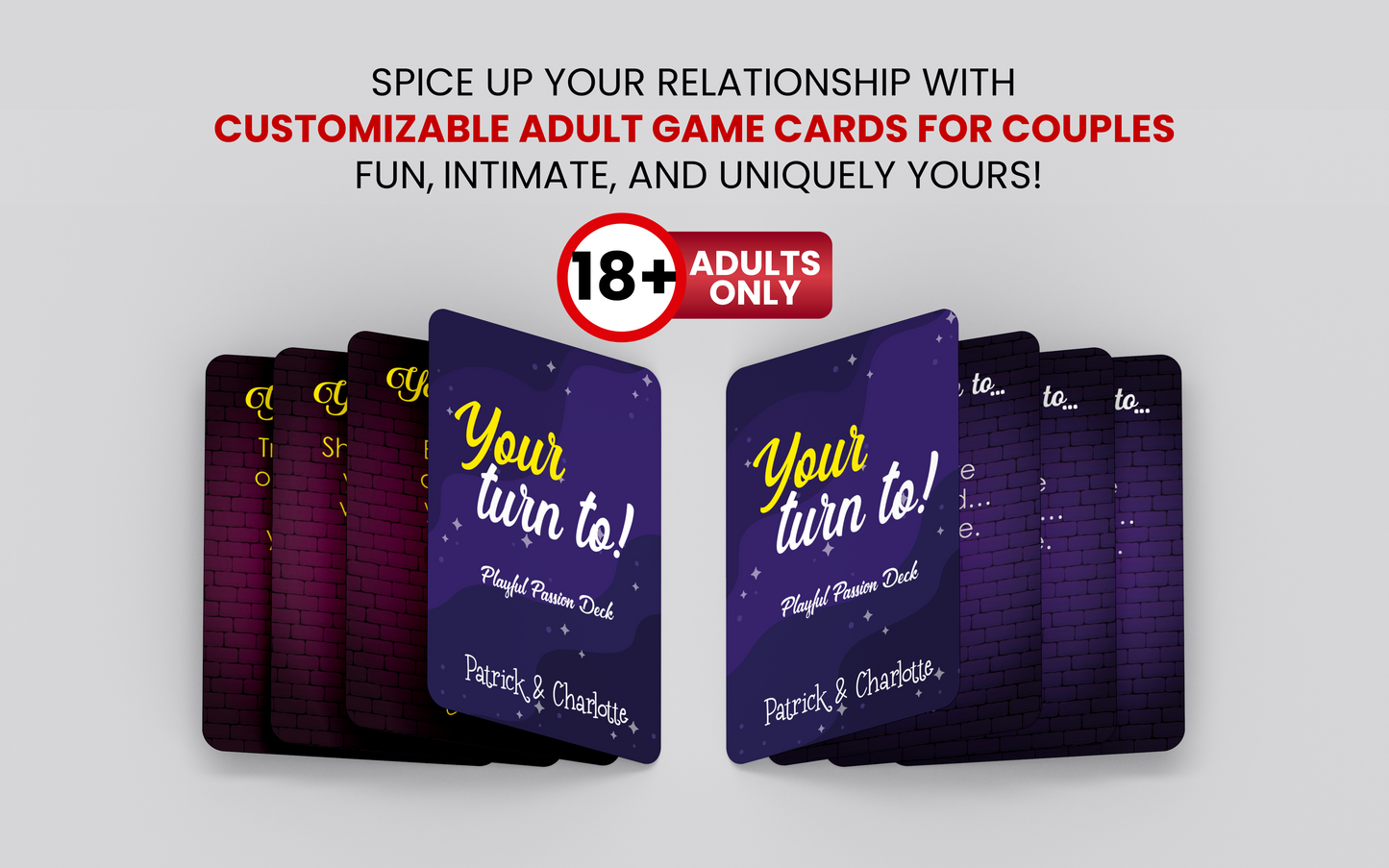 RUSH Custom Adult Explicit Card Game