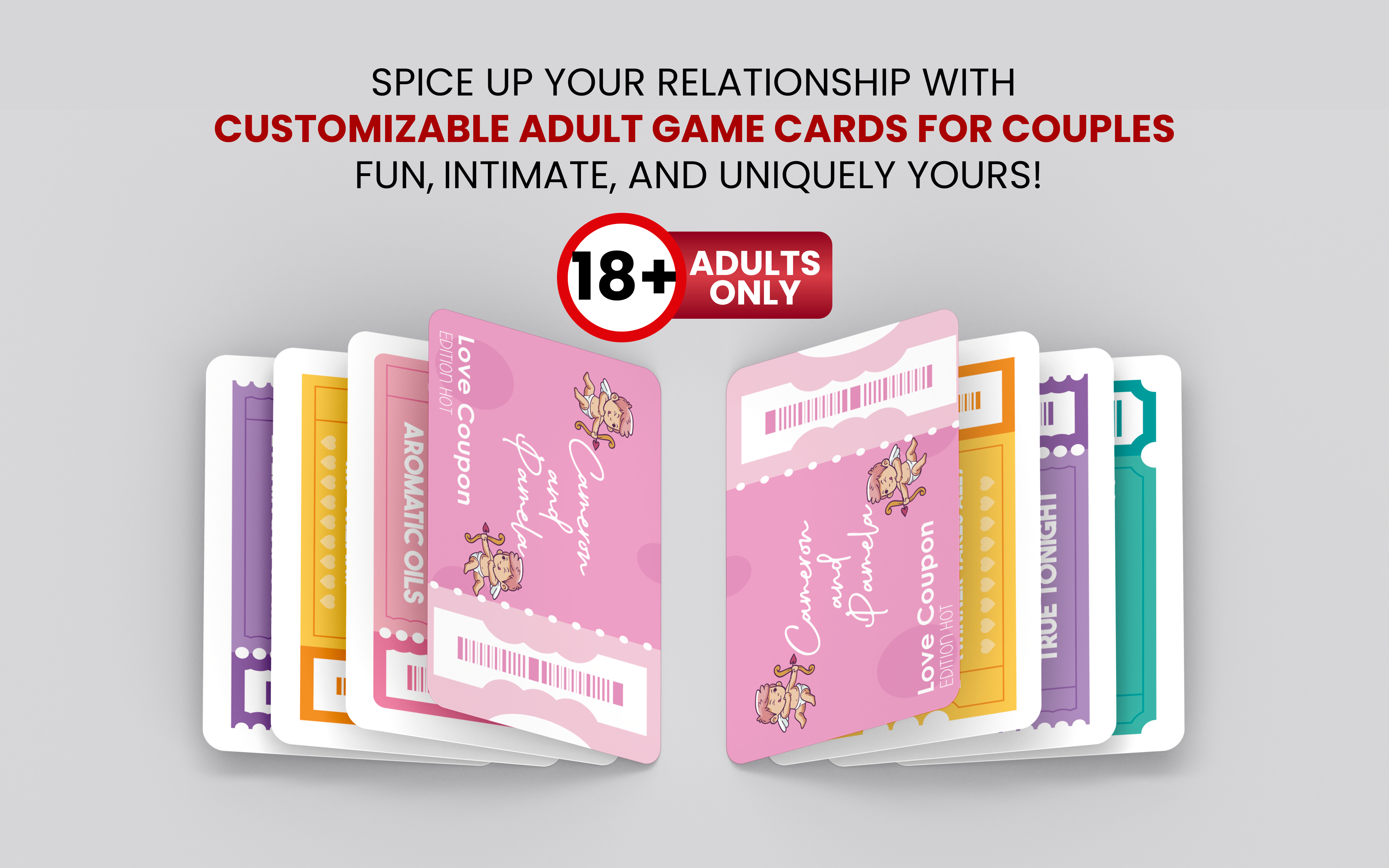 Custom Intimacy Coupons | Sexy Date Ideas | Romantic Couple Activities