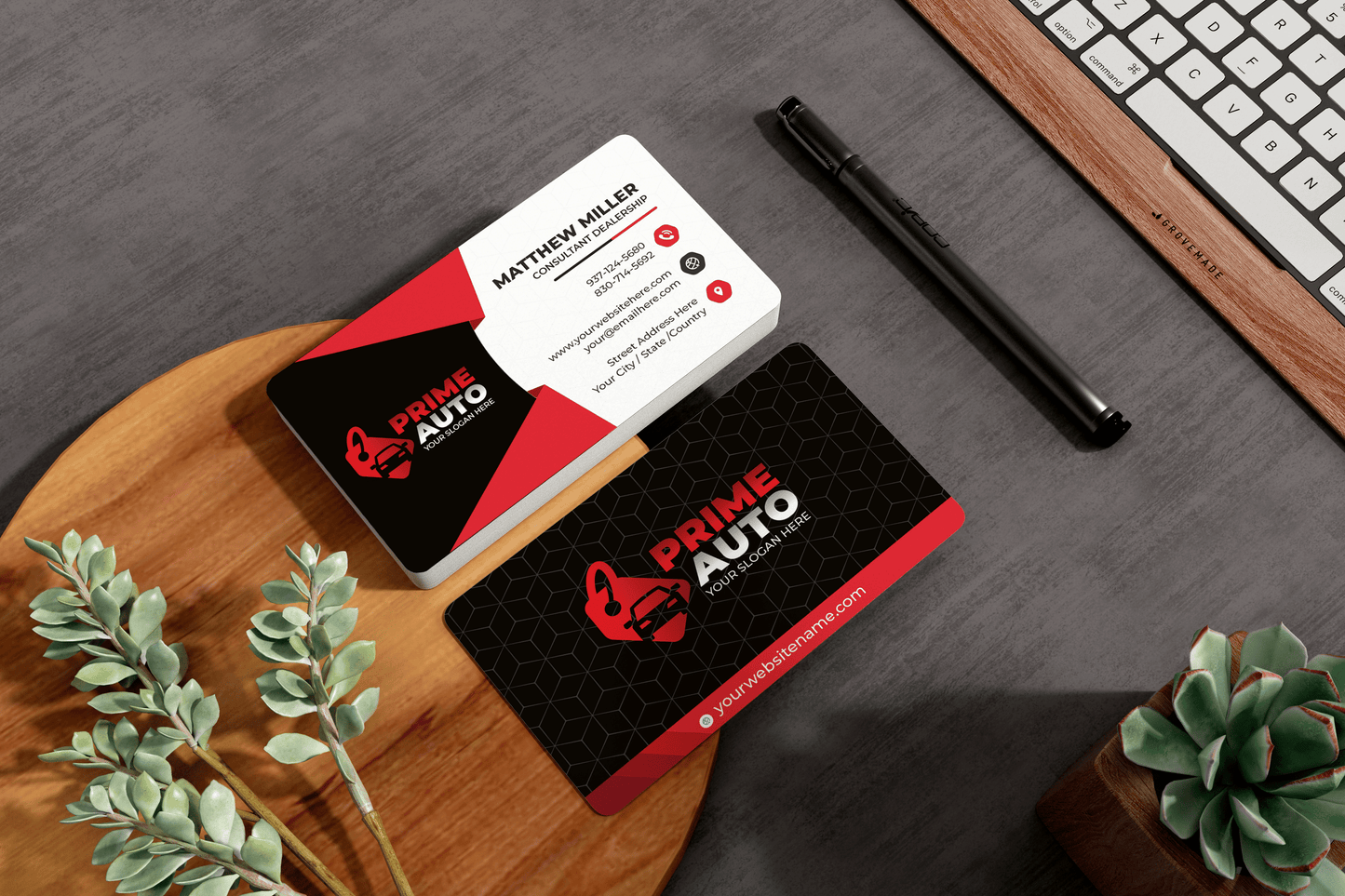 Dealerships Business Cards | Economy
