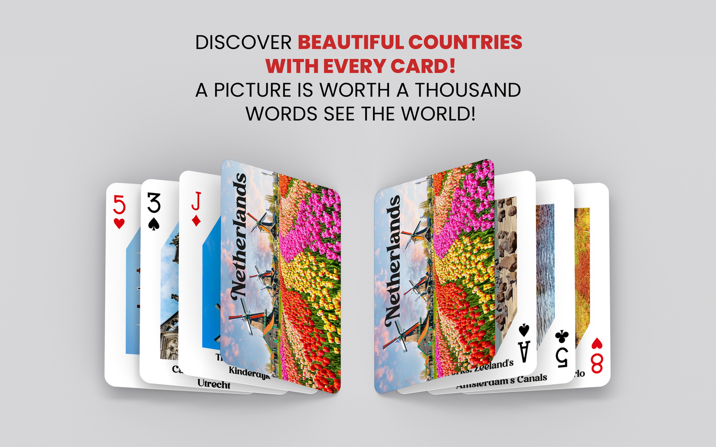 RUSH Magical Towns of the Netherlands Playing Cards