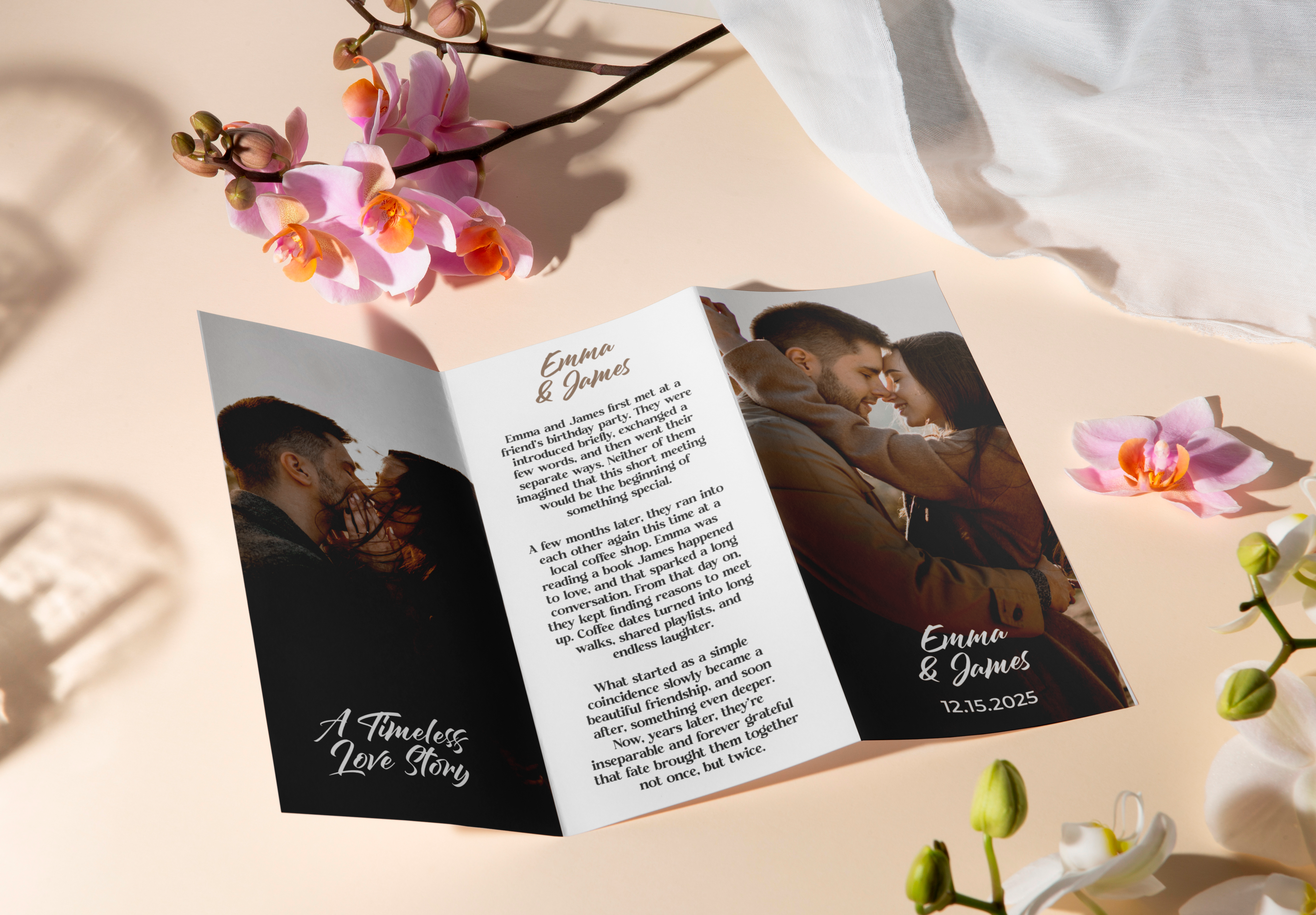 Custom Wedding Brochure