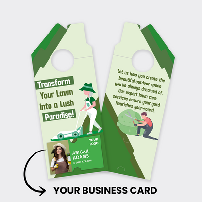 Lawn Care Door Hangers