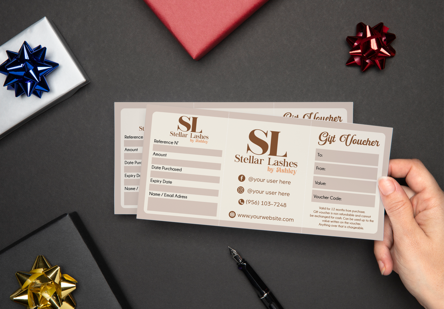 Custom Gift Certificate