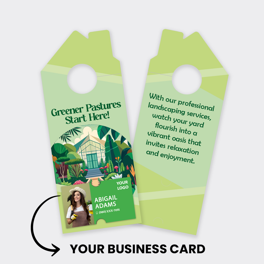 Landscape Services Door Hangers