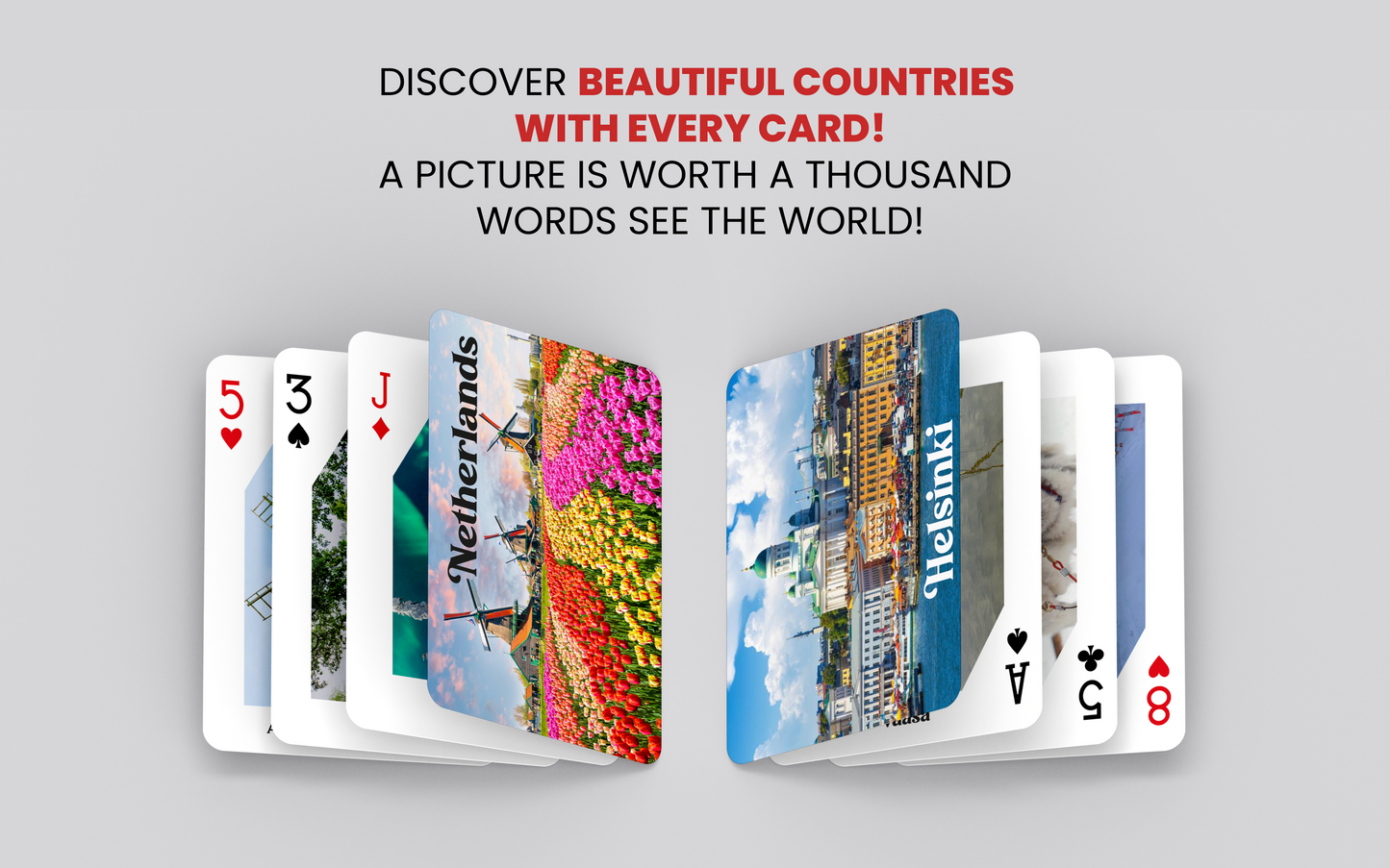 RUSH Magical Towns of Finland Playing Cards