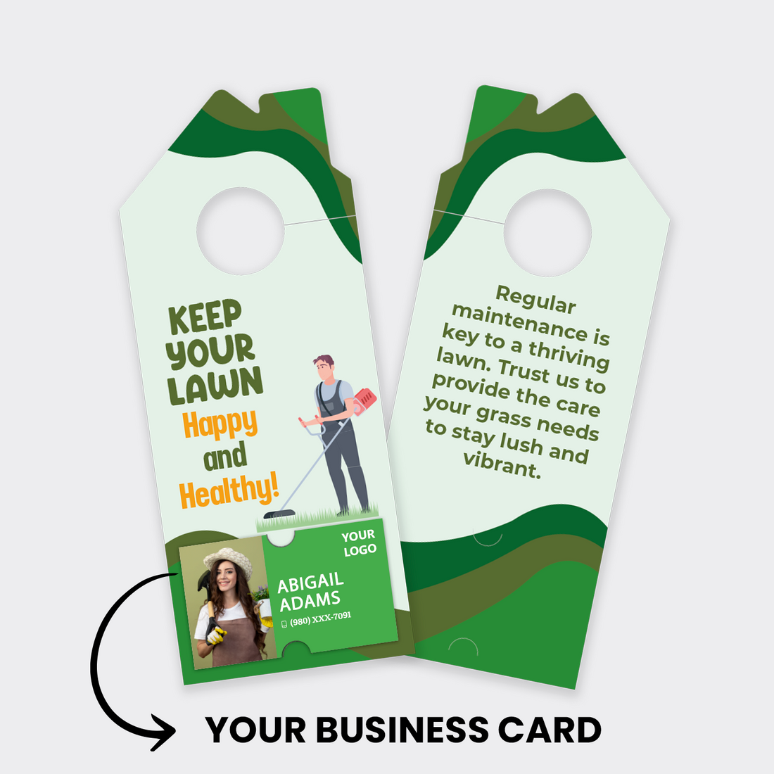 Lawn Care Door Hangers