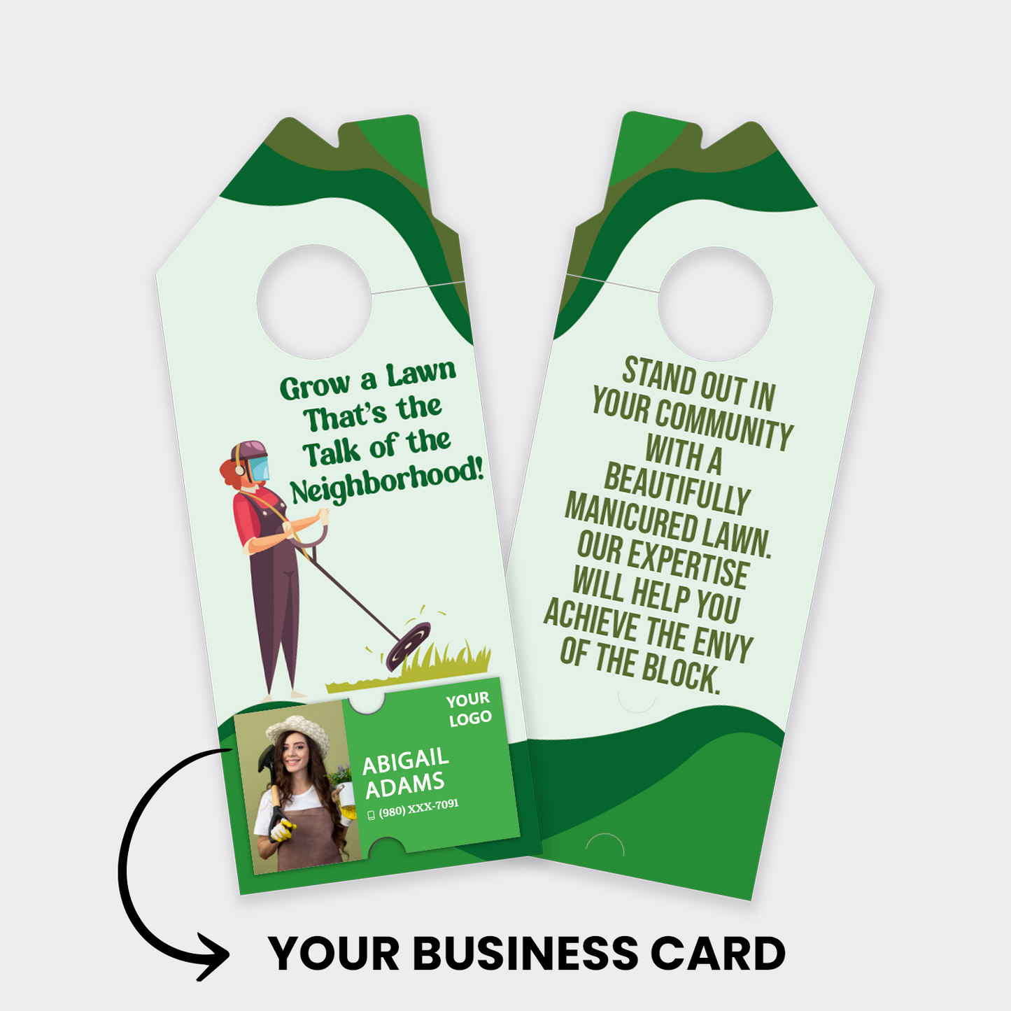 Lawn Care Door Hangers
