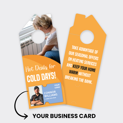 Heating Service Door Hangers