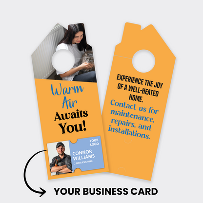 Heating Service Door Hangers