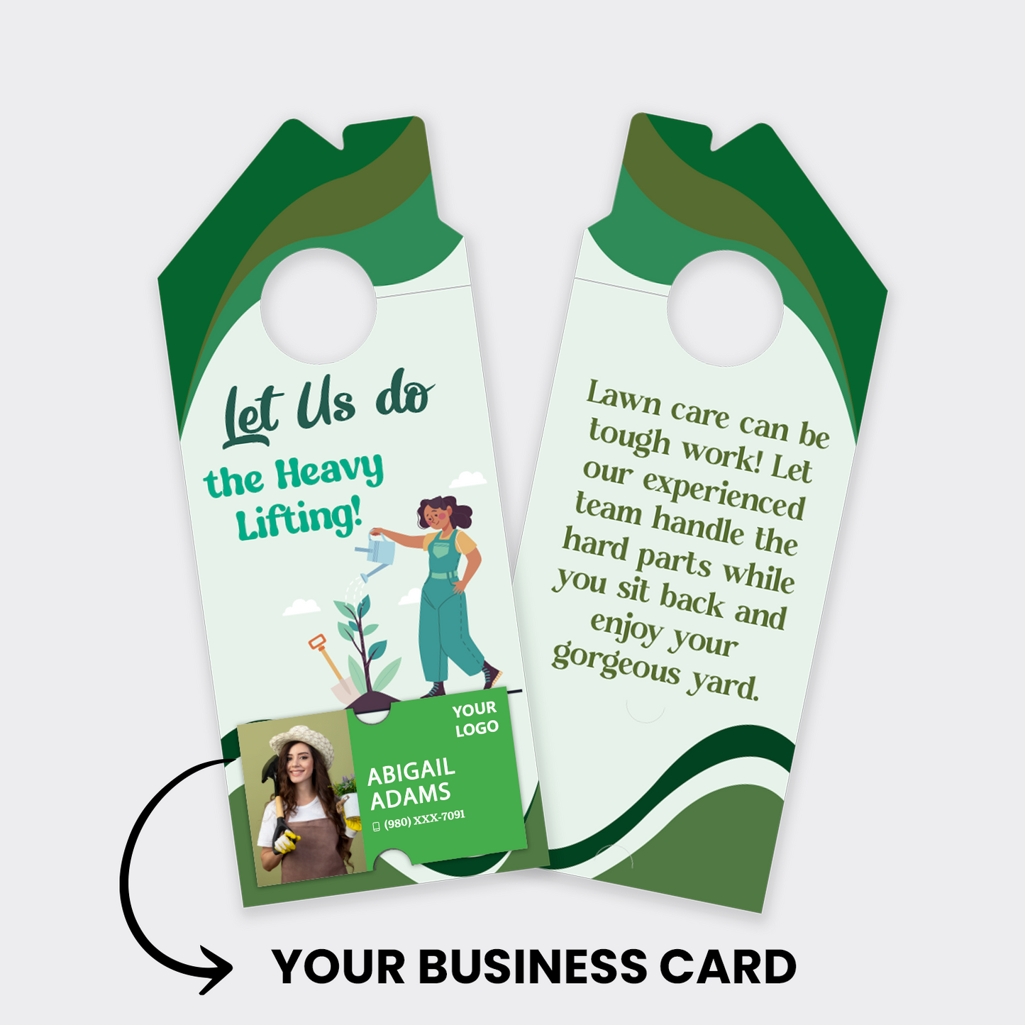 Lawn Care Door Hangers