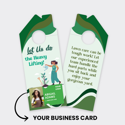 Lawn Care Door Hangers
