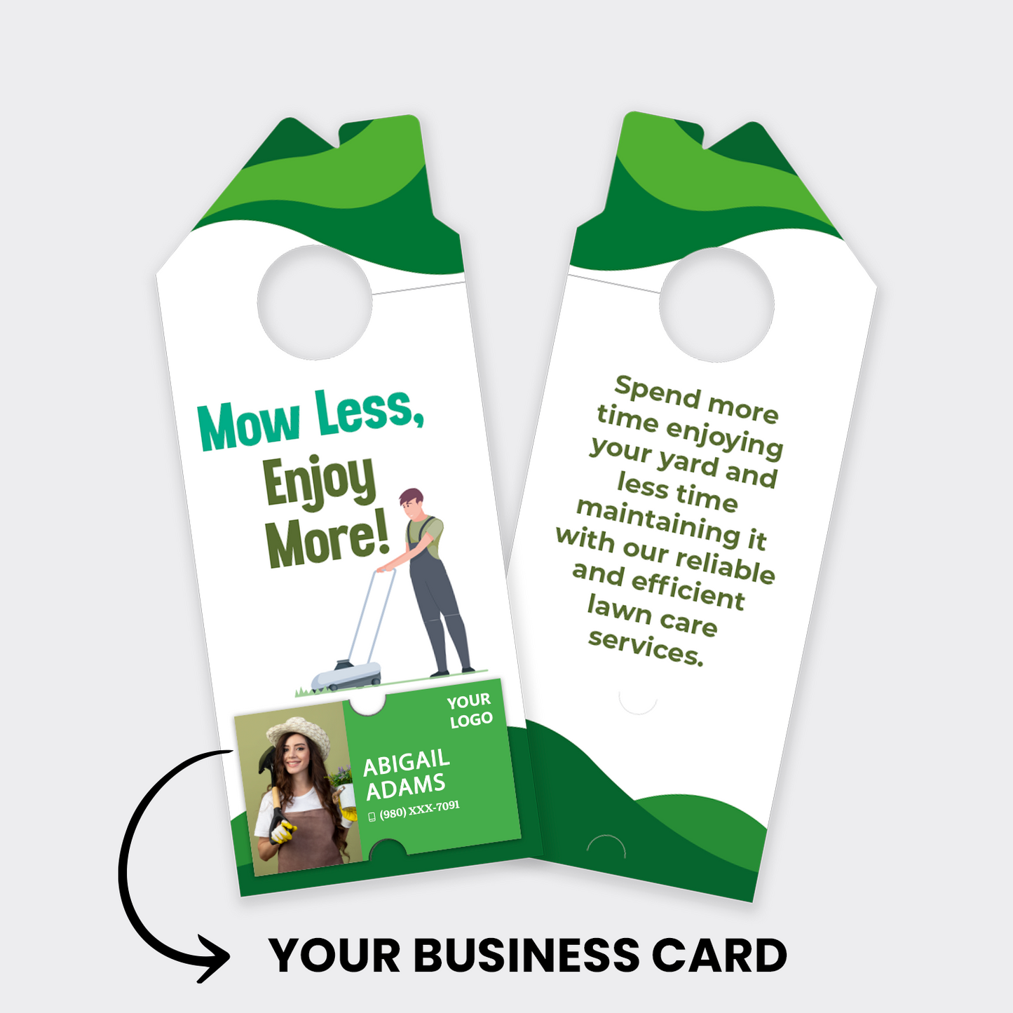 Lawn Care Door Hangers