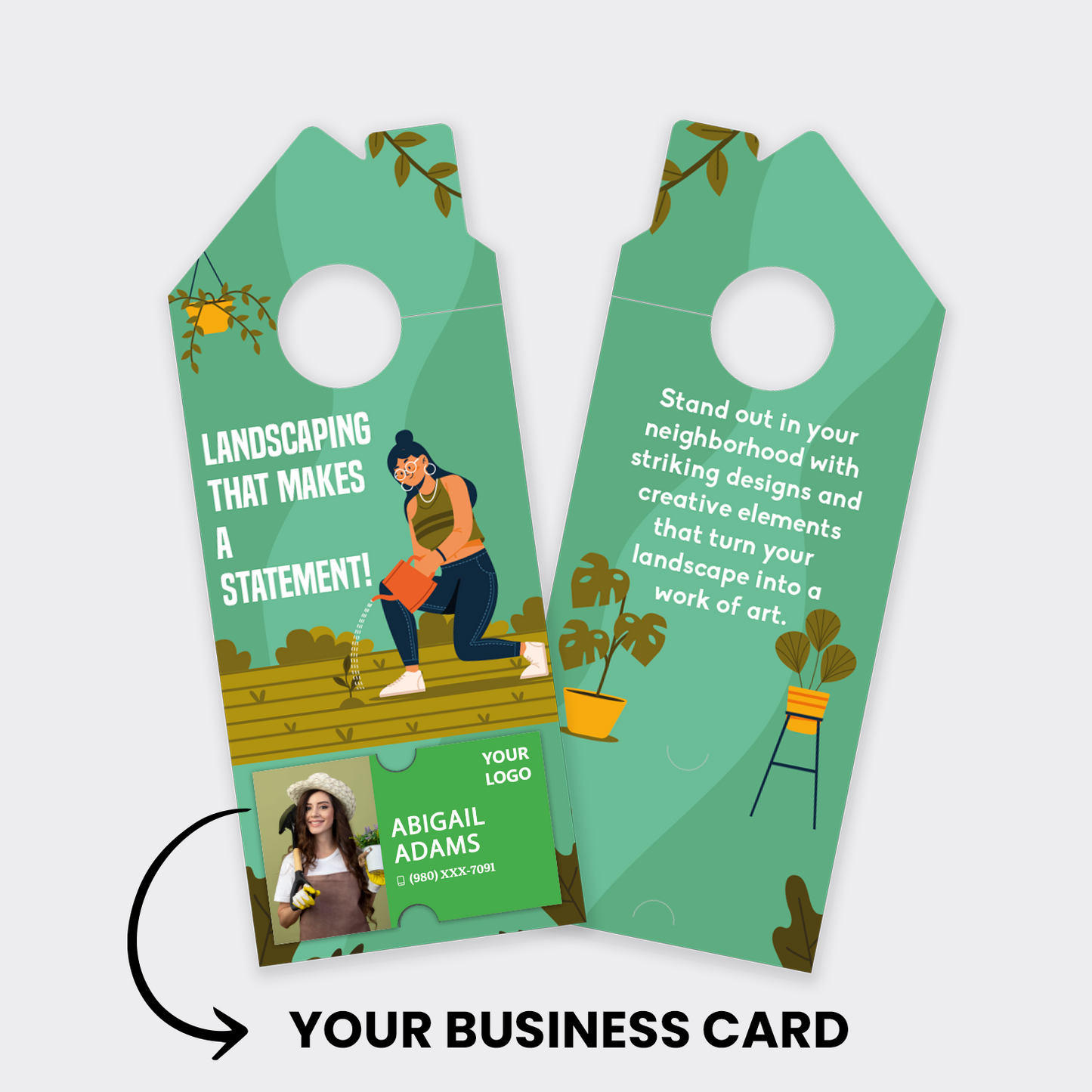 Landscape Services Door Hangers