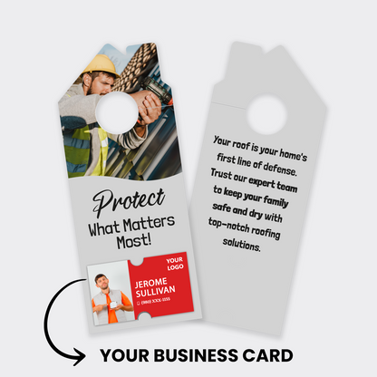Roofing Services Door Hangers