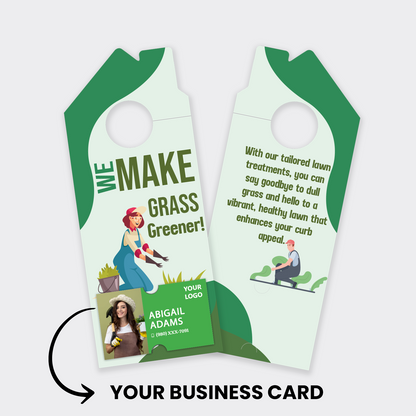 Lawn Care Door Hangers