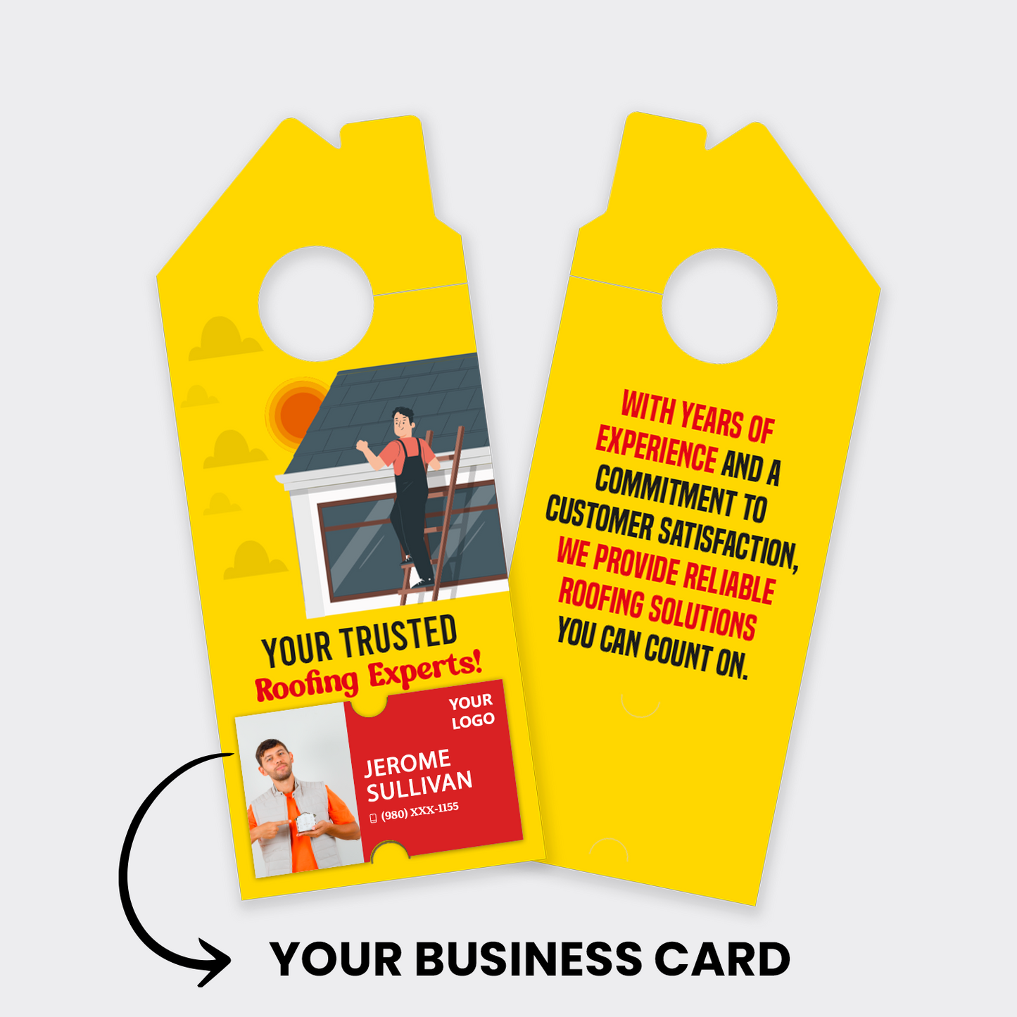 Roofing Services Door Hangers