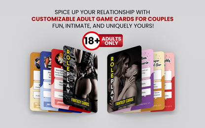 RUSH Intimacy Cards | Erotic Couples Game