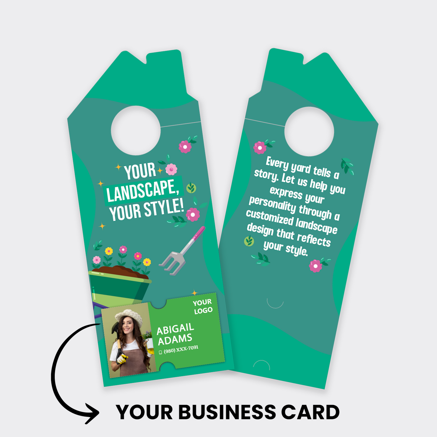 Landscape Services Door Hangers