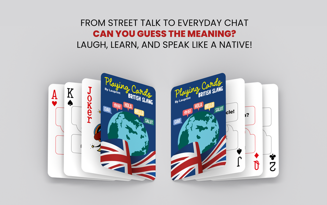 RUSH British Slang Generic Playing Cards