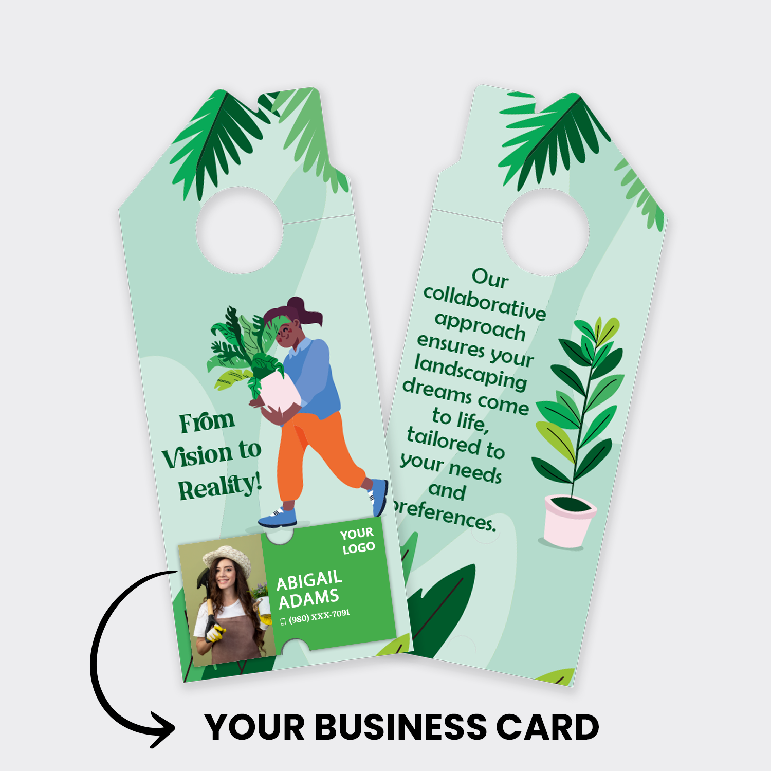 Landscape Services Door Hangers