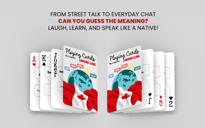 RUSH Canadian Slang Generic Playing Cards