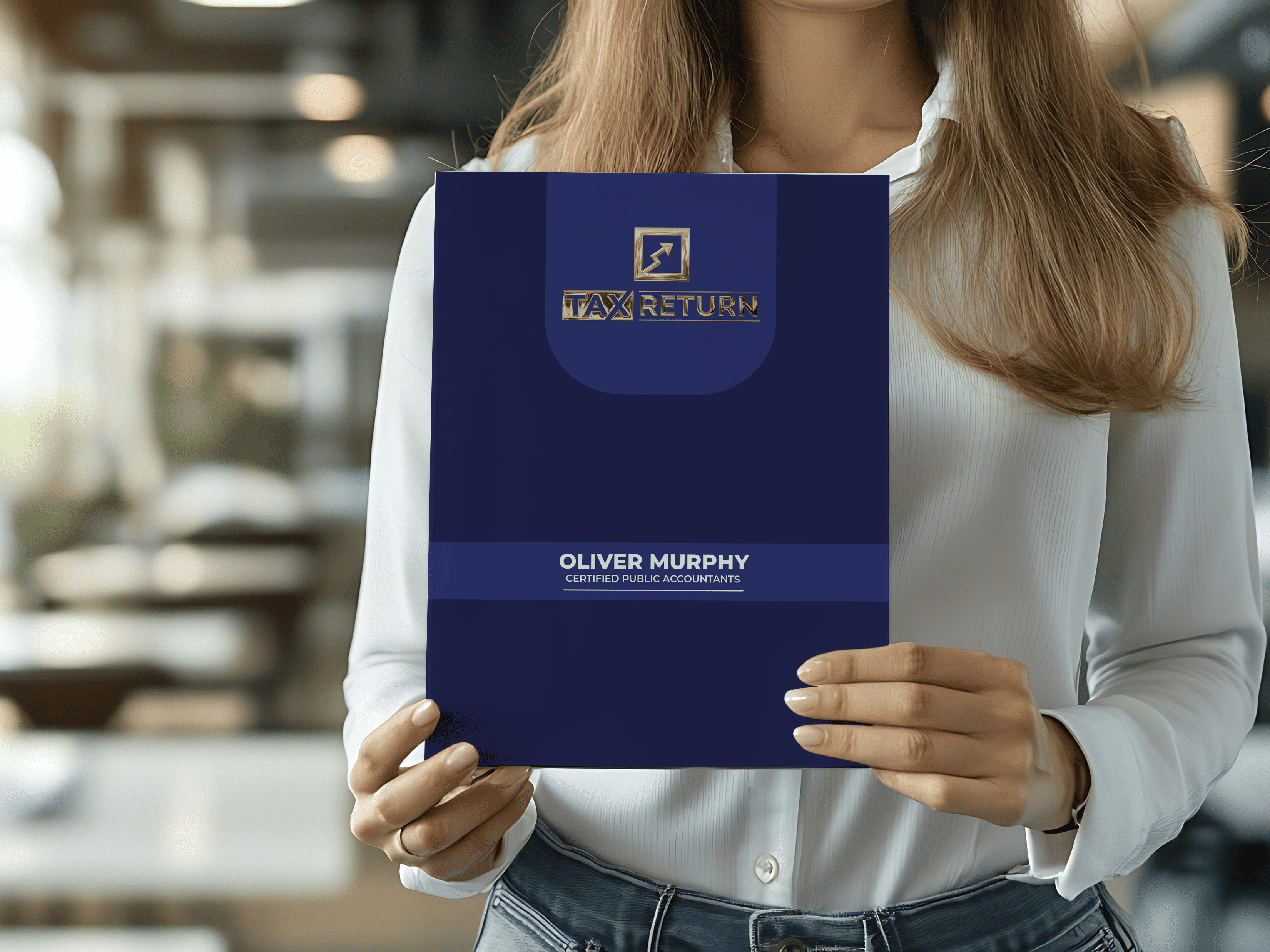 Tax Return Presentation Folder | Luxury