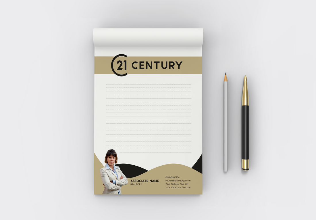 Century 21 Custom Realtor Notepad