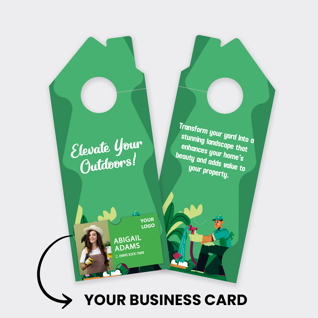 Landscape Services Door Hangers