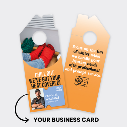 Heating Service Door Hangers
