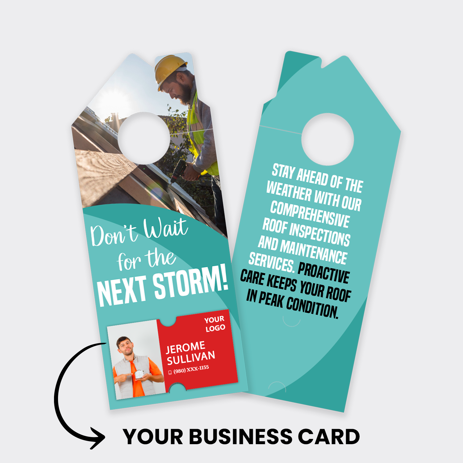 Roofing Services Door Hangers