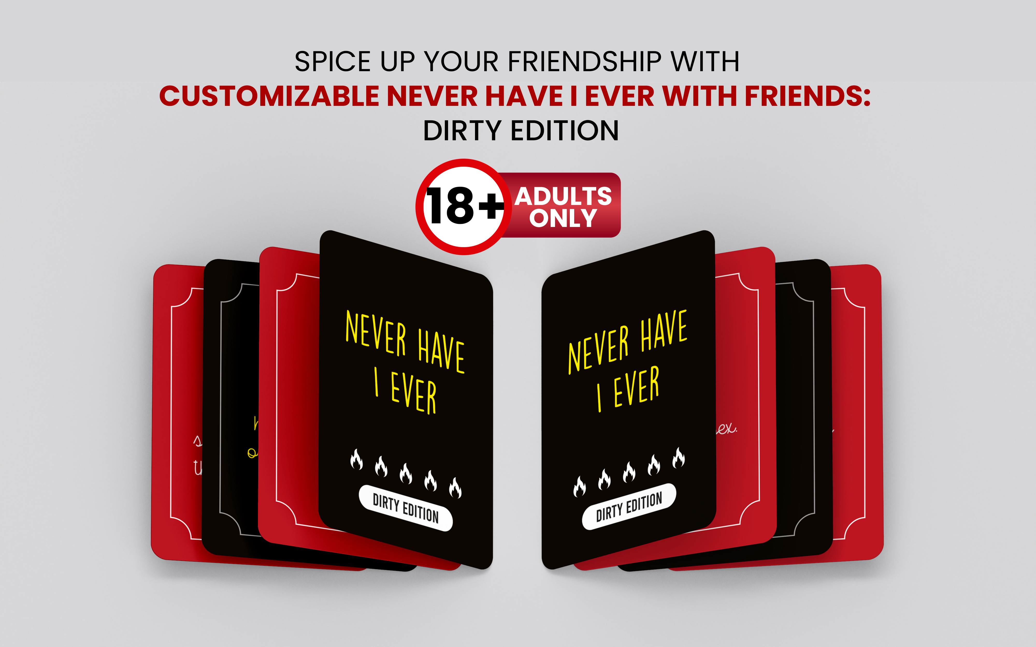 Never Have I Ever  |  Couples Edition Cards