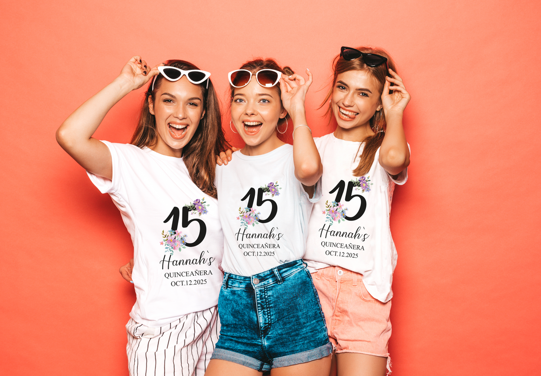 Quinceañera Birthday Shirts | Sweet 15 Tees