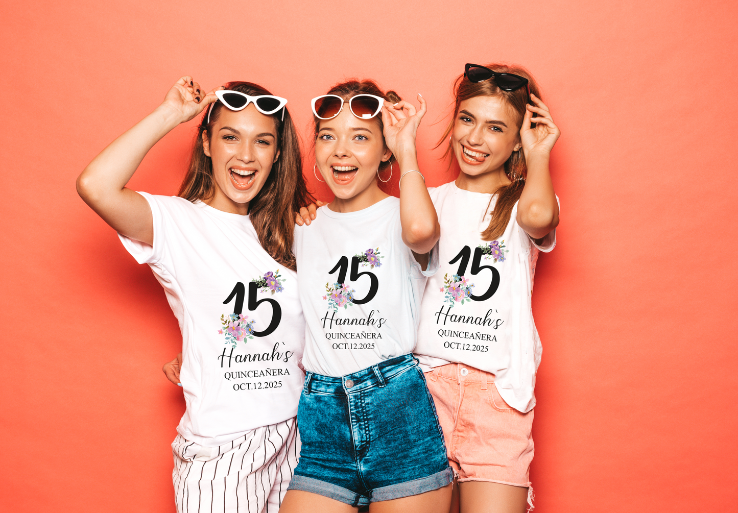 15th Birthday Tees | Quinceañera Birthday Shirts