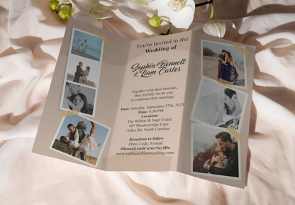 Custom Wedding Brochure